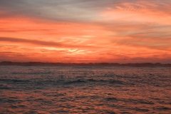 Sunset over the Bay